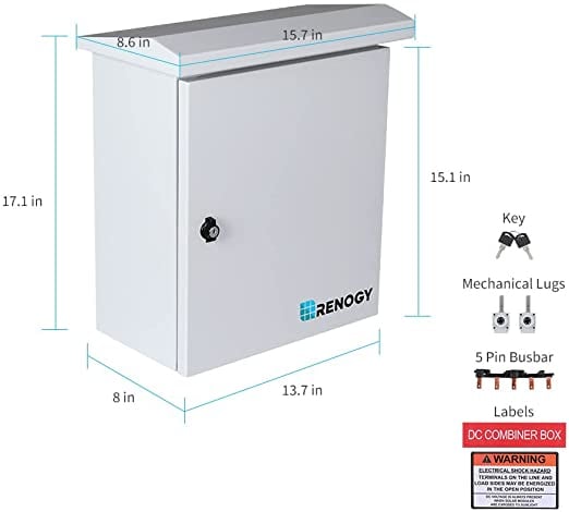 Renogy 5 Strings Solar Combiner Box — image 3