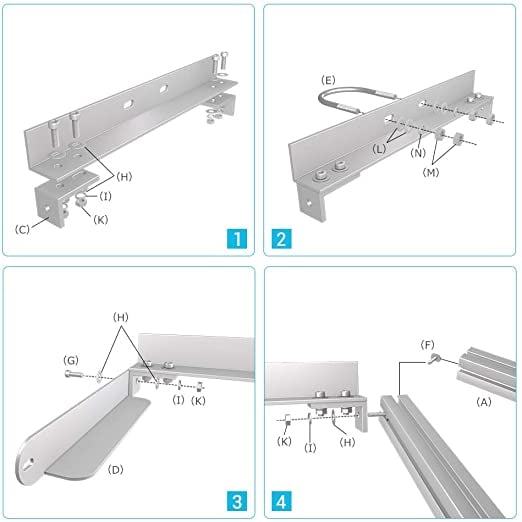 Renogy Solar Panel Pole Mount Single Side 27.4 In — image 6