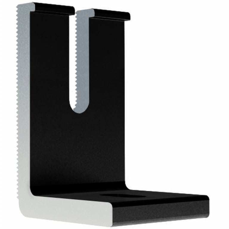 IronRidge Slotted L-Foot Black (Priced as each) — image 1