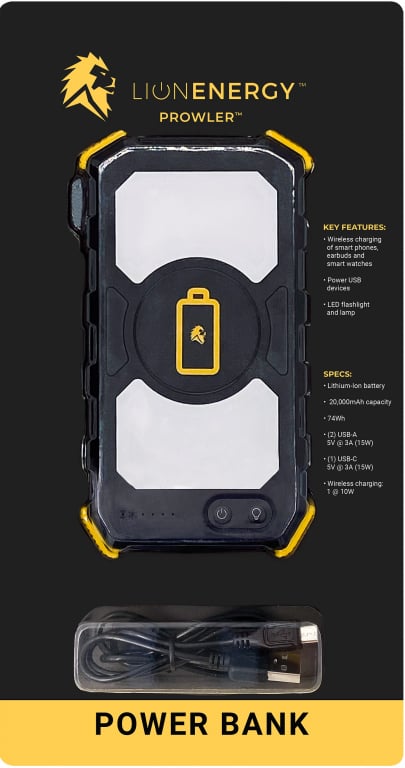 Lion Energy Prowler 74Wh 20000 mAh Power Bank — image 5