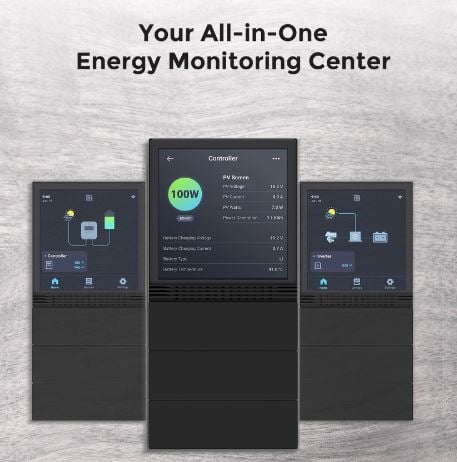 Renogy ONE M1 Smart Energy Monitoring Screen Display — image 3