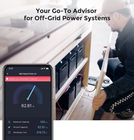 Renogy ONE M1 Smart Energy Monitoring Screen Display — image 6