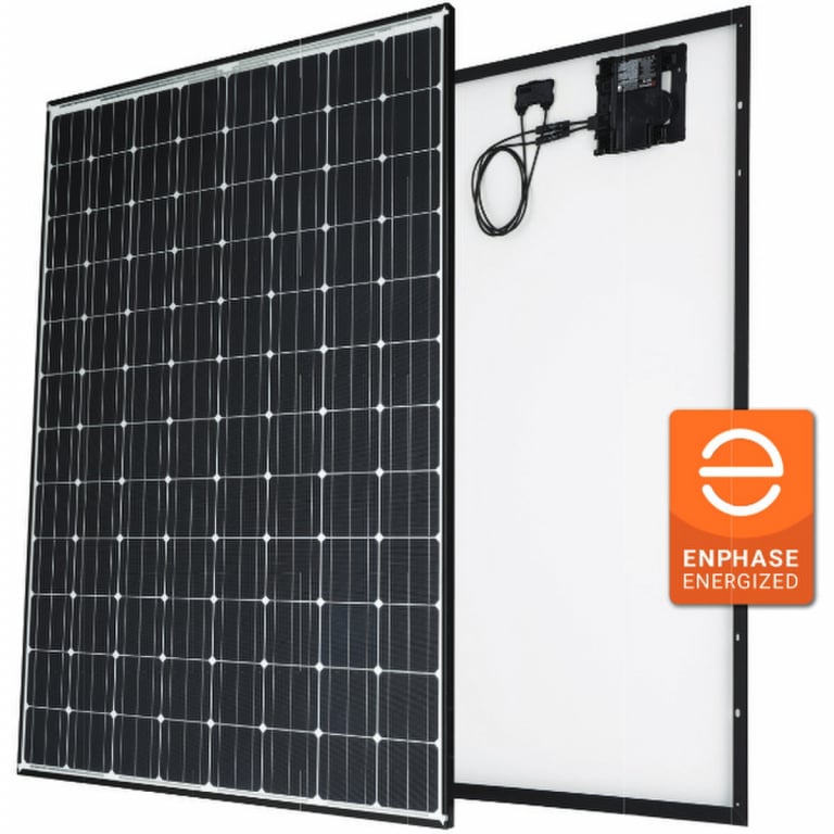 Panasonic HIT 330W 96 Cell Panel w/ Enphase IQ7X — image 1