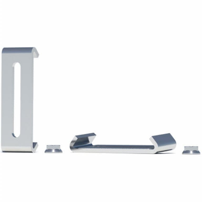 IronRidge BX Bottom clamp with 5/16” Flange Nut — image 1