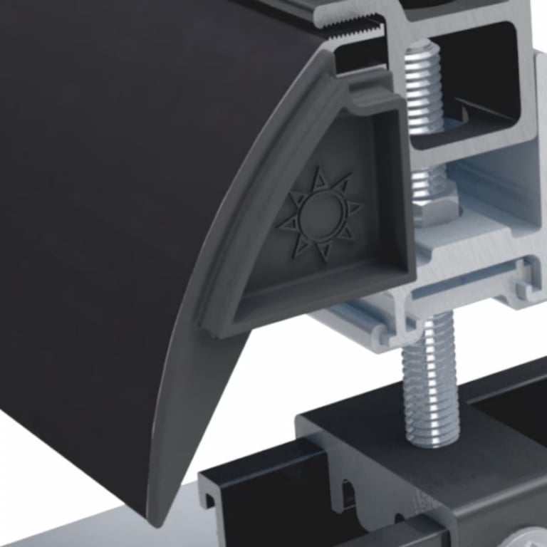 EcoFasten SKIRT END CAP PLS 35MM&40MM-A (Priced as each) — image 1
