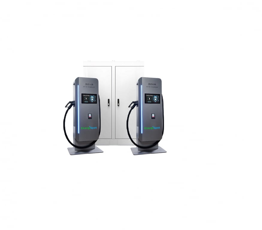 EnergiSpot US Prime Mini 350kW Ultra Fast DC EV Charger — image 1