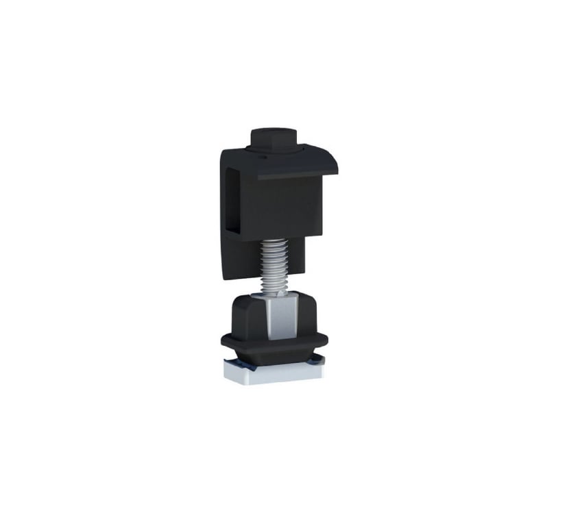 IronRidge Aire Lock End Black (Priced as each) — image 1