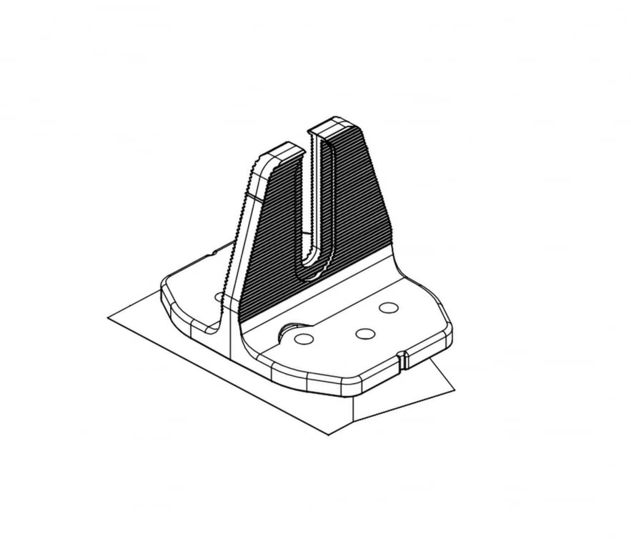 IronRidge Halo Ultra Grip Mill (Priced as each) — image 1