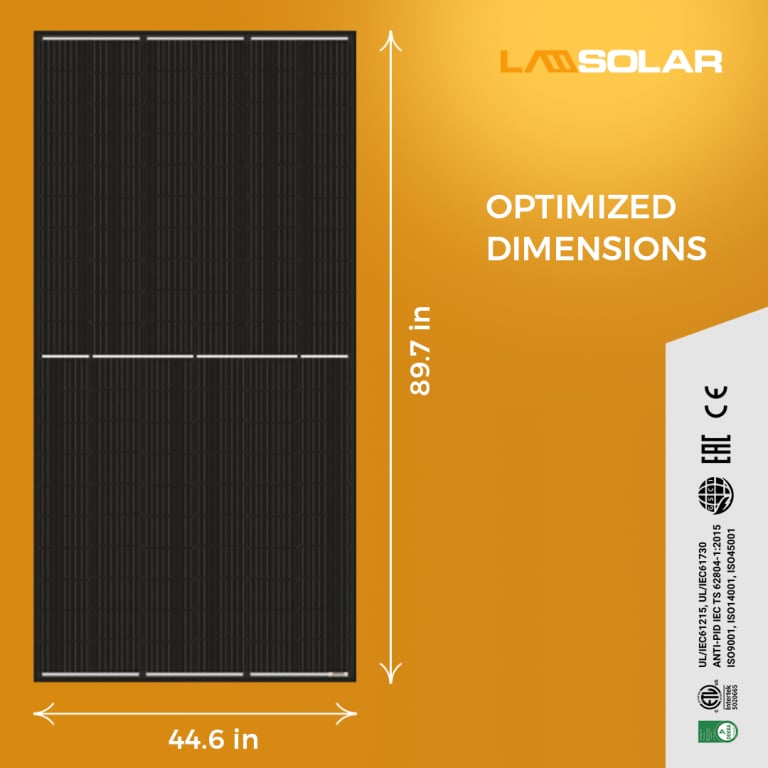 LA Solar 550W 144 Cell Mono Solar Module — image 2