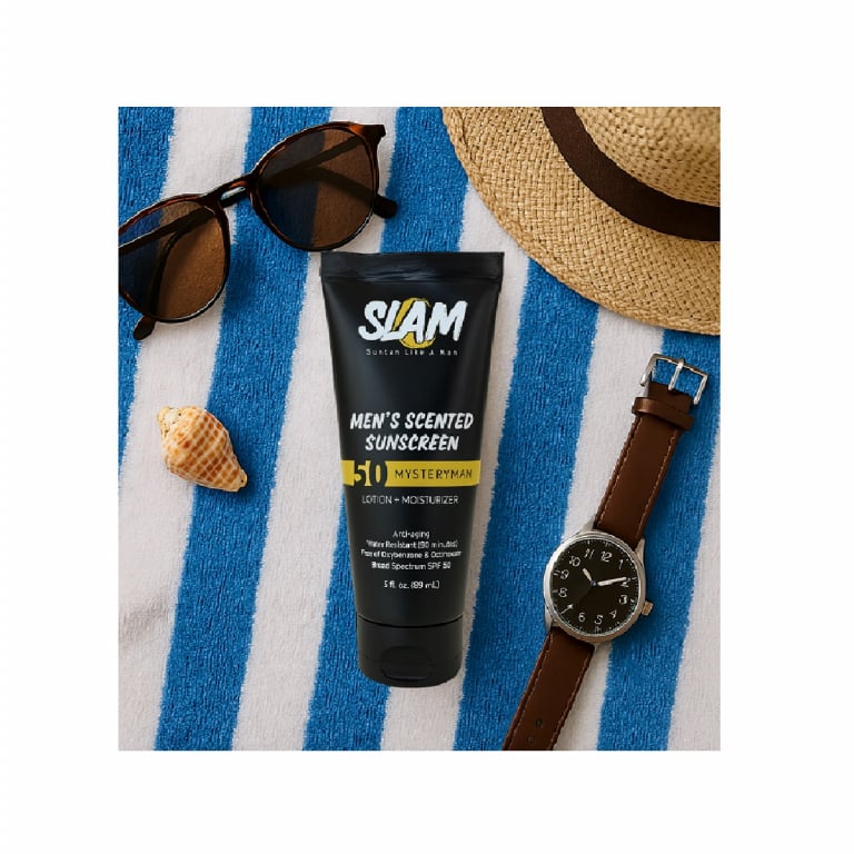 Slam Sunscreen Moisturizer + Lotion (SPF 50) — image 1