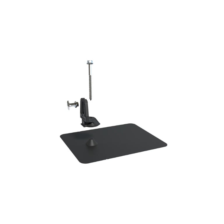 Pegasus Solar Pegasus Comp Mount - Open slot Black L-foot — image 1