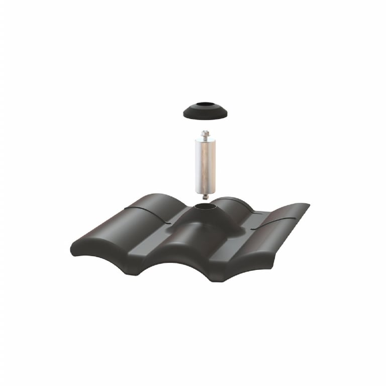 Pegasus W-Tile Flashing Boot-Black (Priced as 1 pc) — image 1