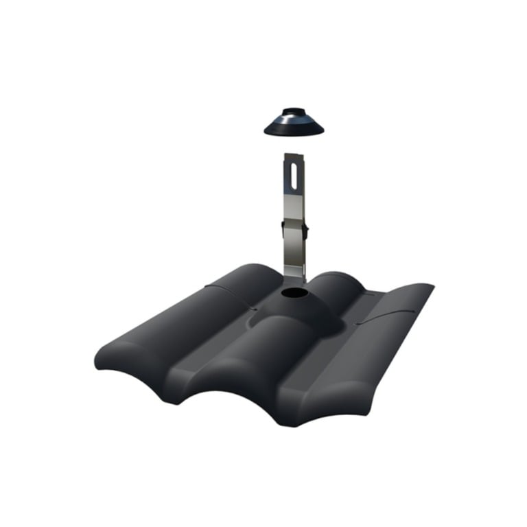 Pegasus Solar W- Tile Scissor Mount Flashing Kit — image 1