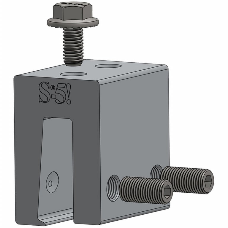 S-5-N 1.5 clamp  1.5" nail strip profiles — image 1