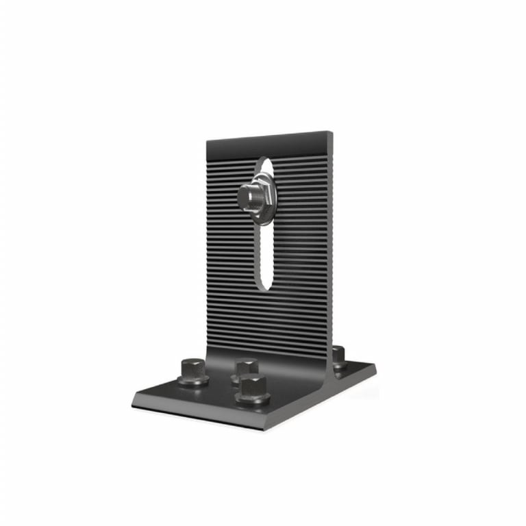 Unirac SolarMount Dark Direct-To-Deck Roof Attachment Butyl — image 1