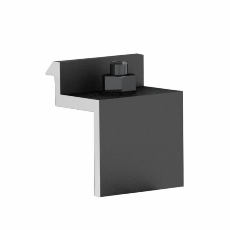 Unirac SM END CLAMP B DARK ALUM (Priced as each) — image 1