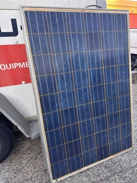 Suntech 210W 54 Polycrystalline Cells Solar Panel - Used — image 2