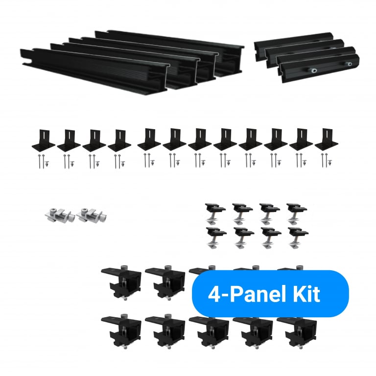 Solar Panel Roof Rack Kit 4 x 300-400W Solar Panels — image 2