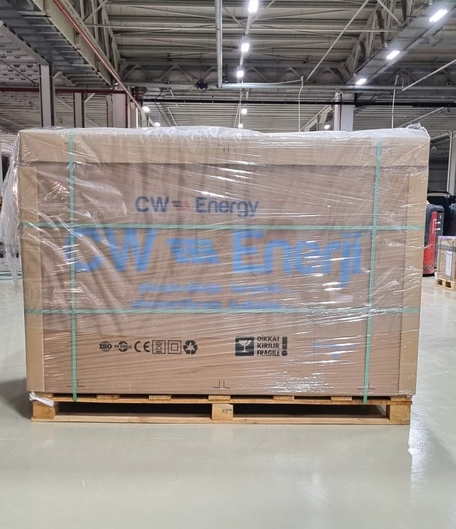 CW ENERGY 410W 108 Cells Black Bifacial Solar Panels — image 3