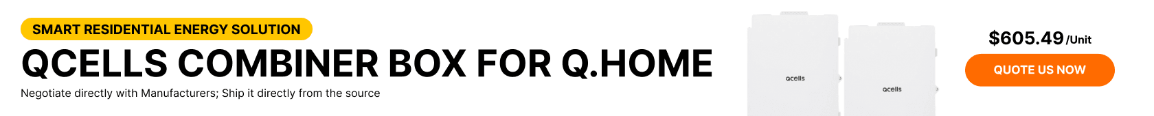 QCells Combiner Box For Q.HOME SMART Residential Energy Solution