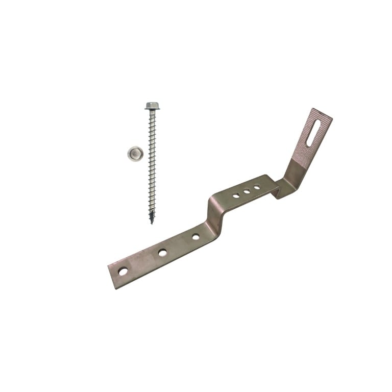 QuickBOLT Non-Adjustable Hook for Side Mount Rails Short