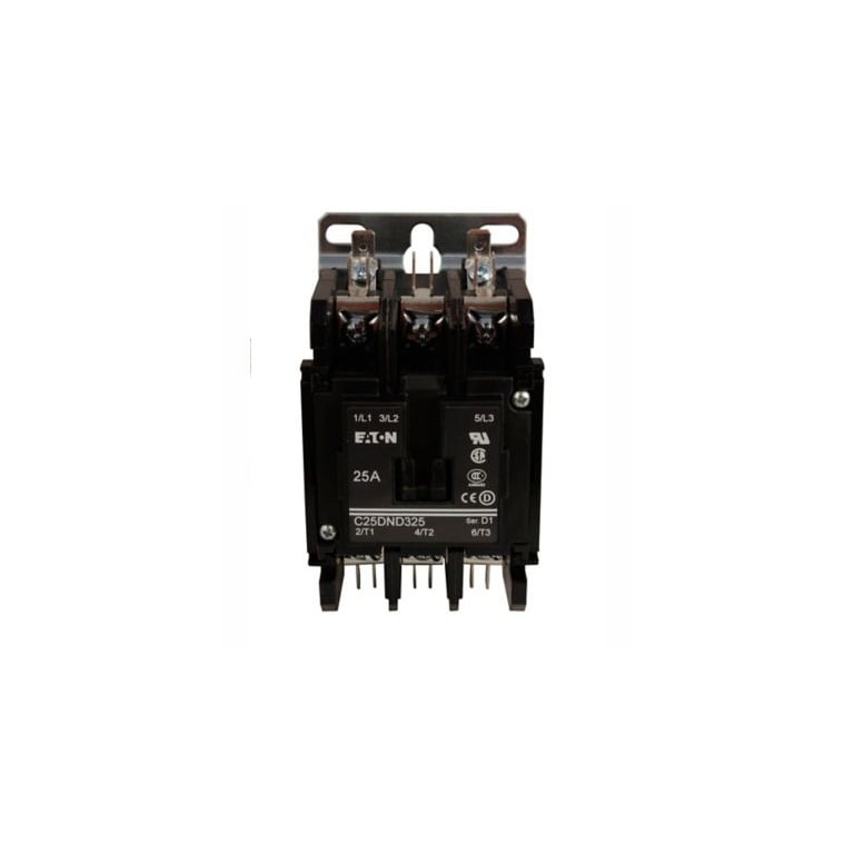 Eaton C25DND330T 30A/208/240VAC 3 Pole Definite Purpose Contactor