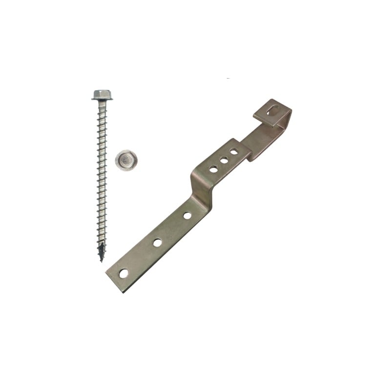 QuickBOLT Non-Adjustable Hook for Bottom Mount Rails - Short