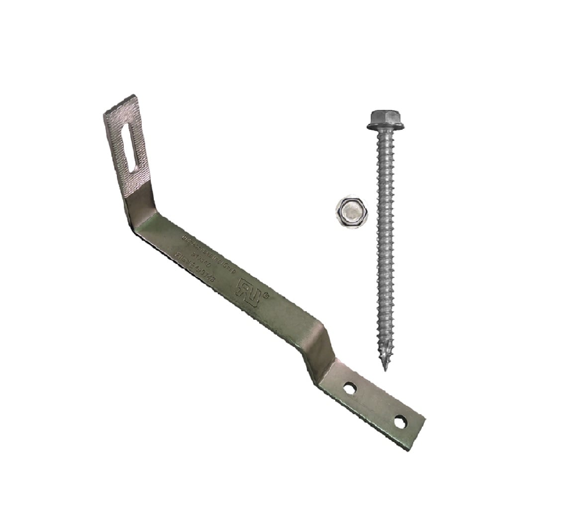 QuickBOLT 304 Stainless Steel 90° Flat Tile Roof Hook