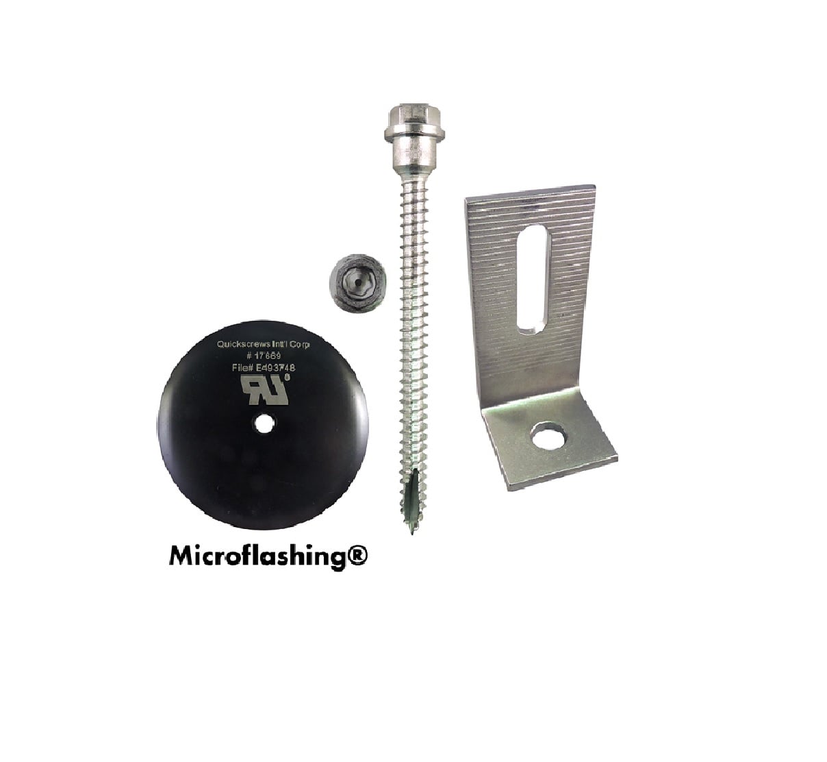 QuickBOLT 4-inch Multi Roof Mount Kit QB2 (25 Units Pack Price)