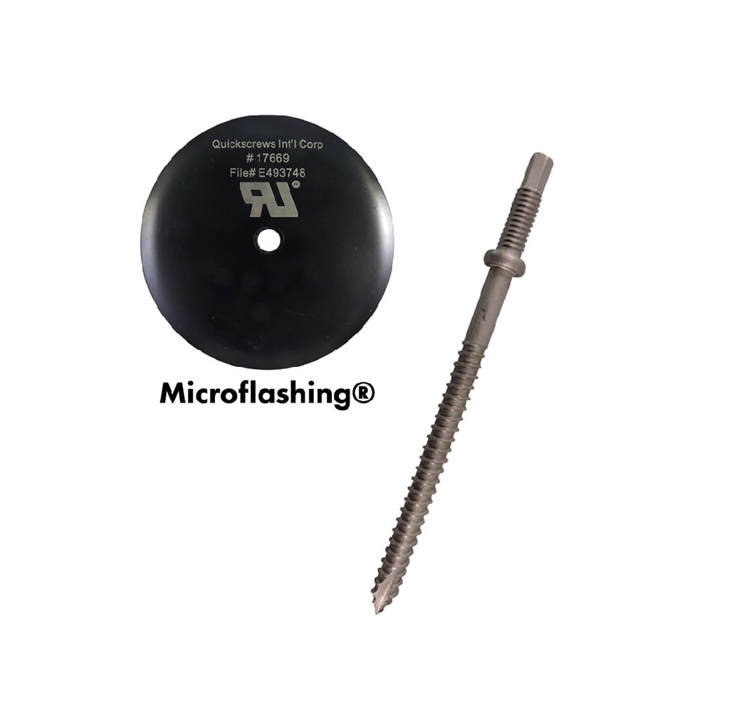 QuickBOLT 3" Microflashing Low Profile (25 Units Pack Price)