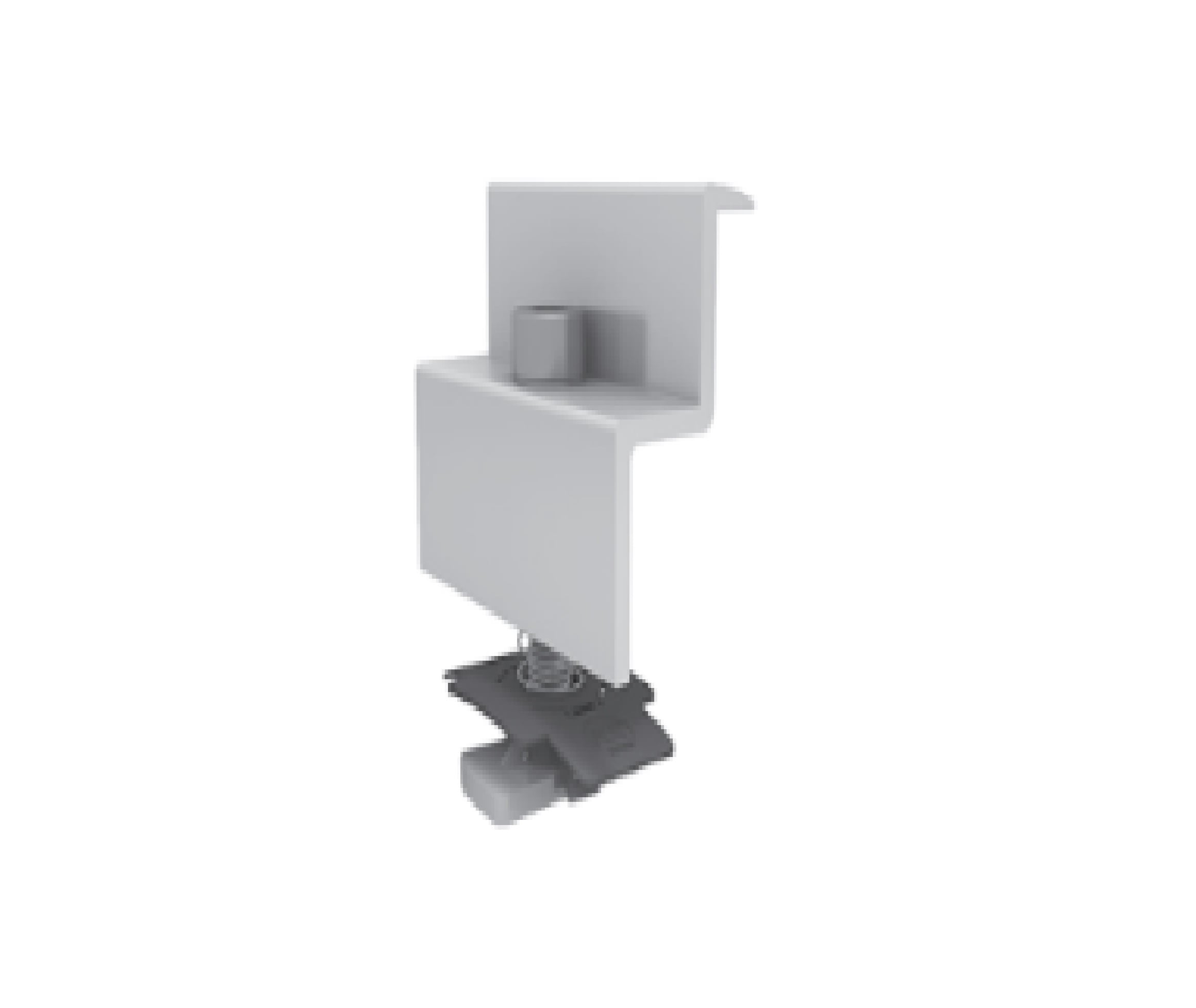 K2 Systems CrossRail End Clamp Silver Aluminum 34-36mm