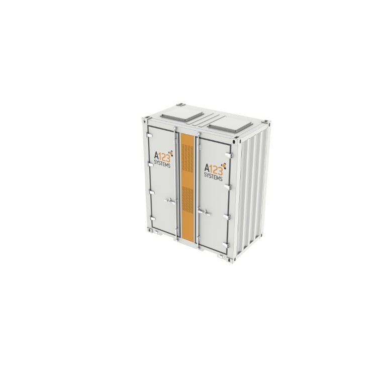 A123 Systems 835kWh 1331V AENERGY DC Block Energy Storage System