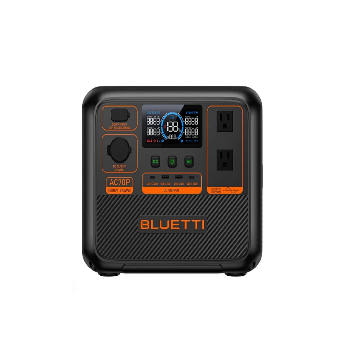 BLUETTI AC70P 1000W 864Wh Portable Power Station