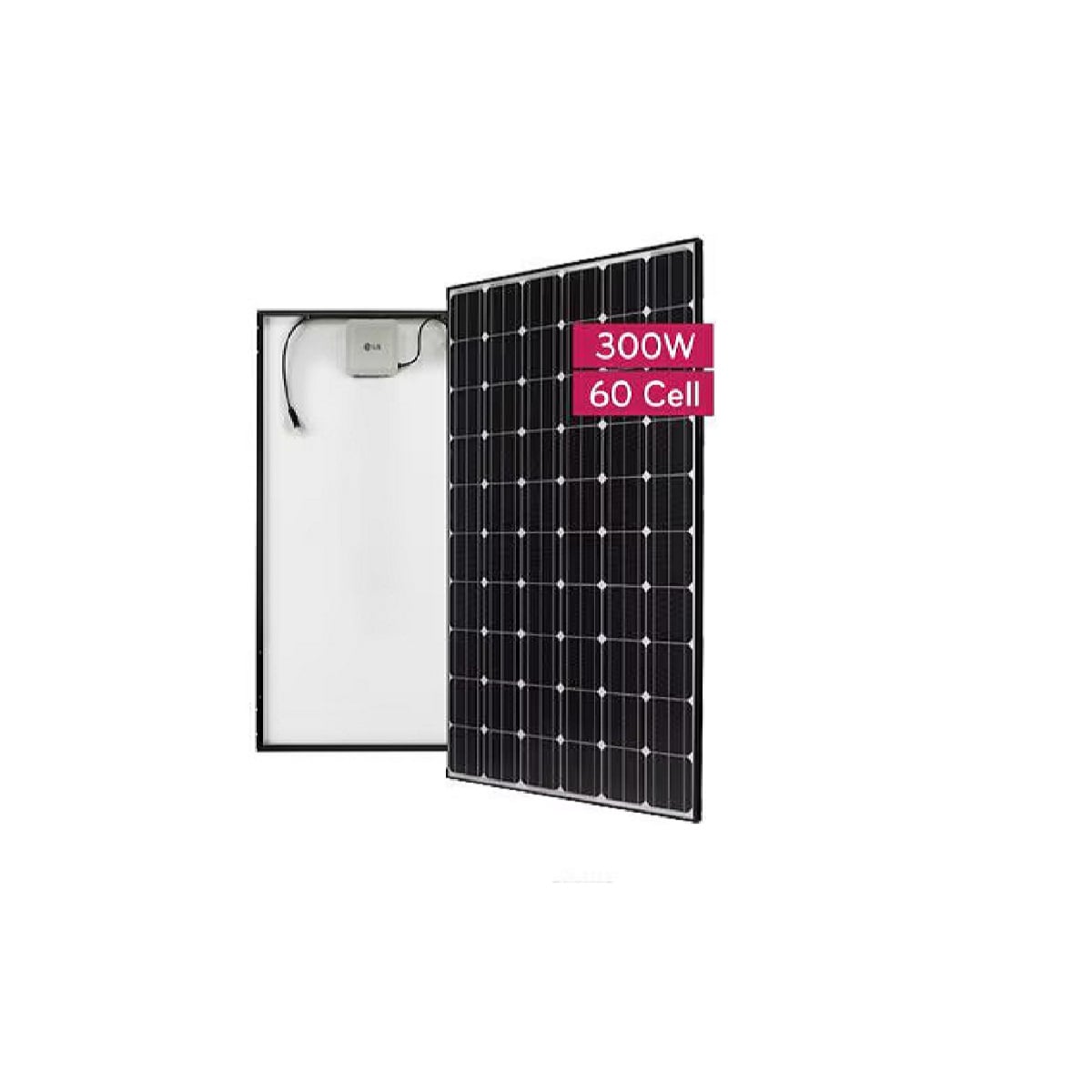 LG 300W 60 Cells AC Mono Solar Panels for Replacement