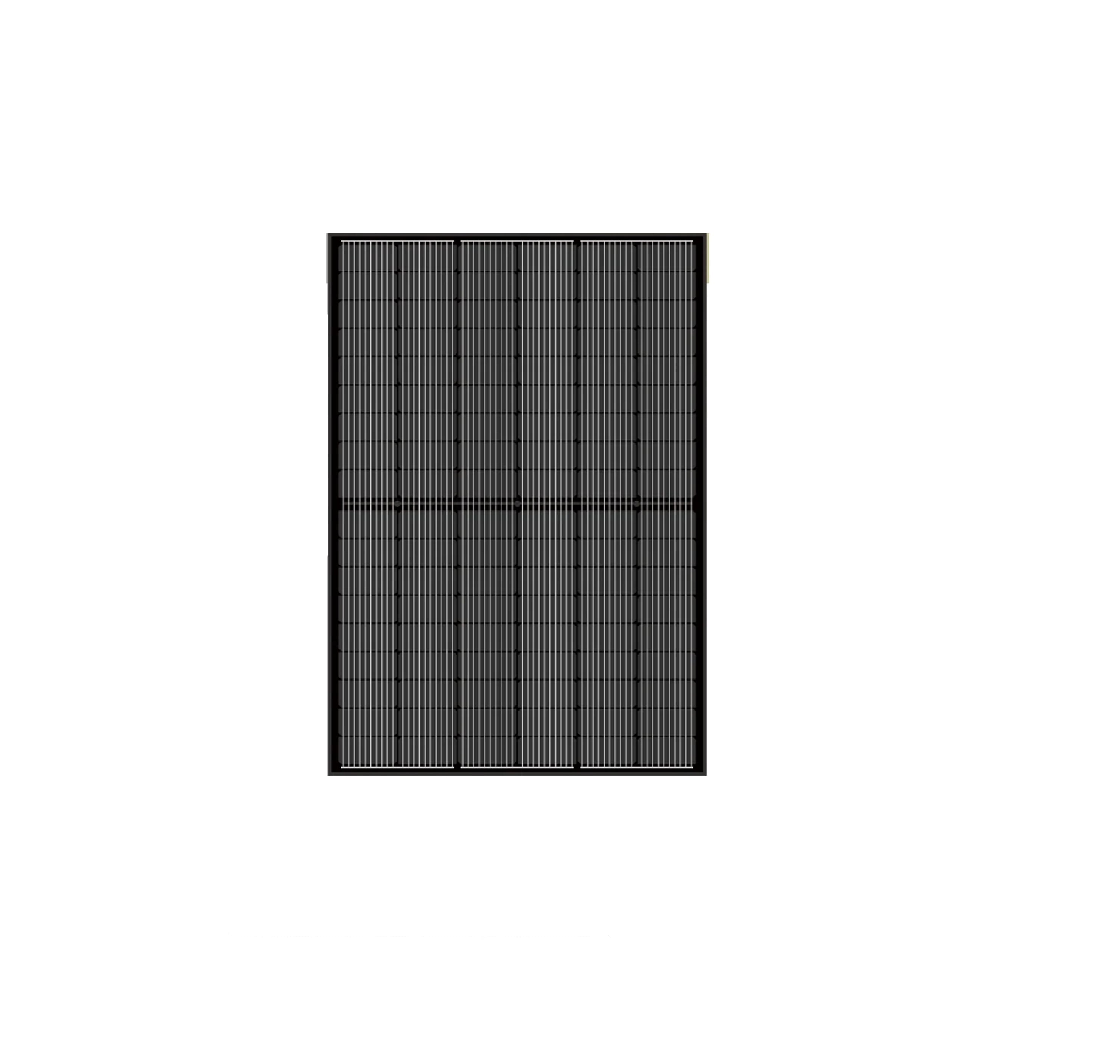 NE Solar 410W 108 PERC Half Cells Black Solar Panel