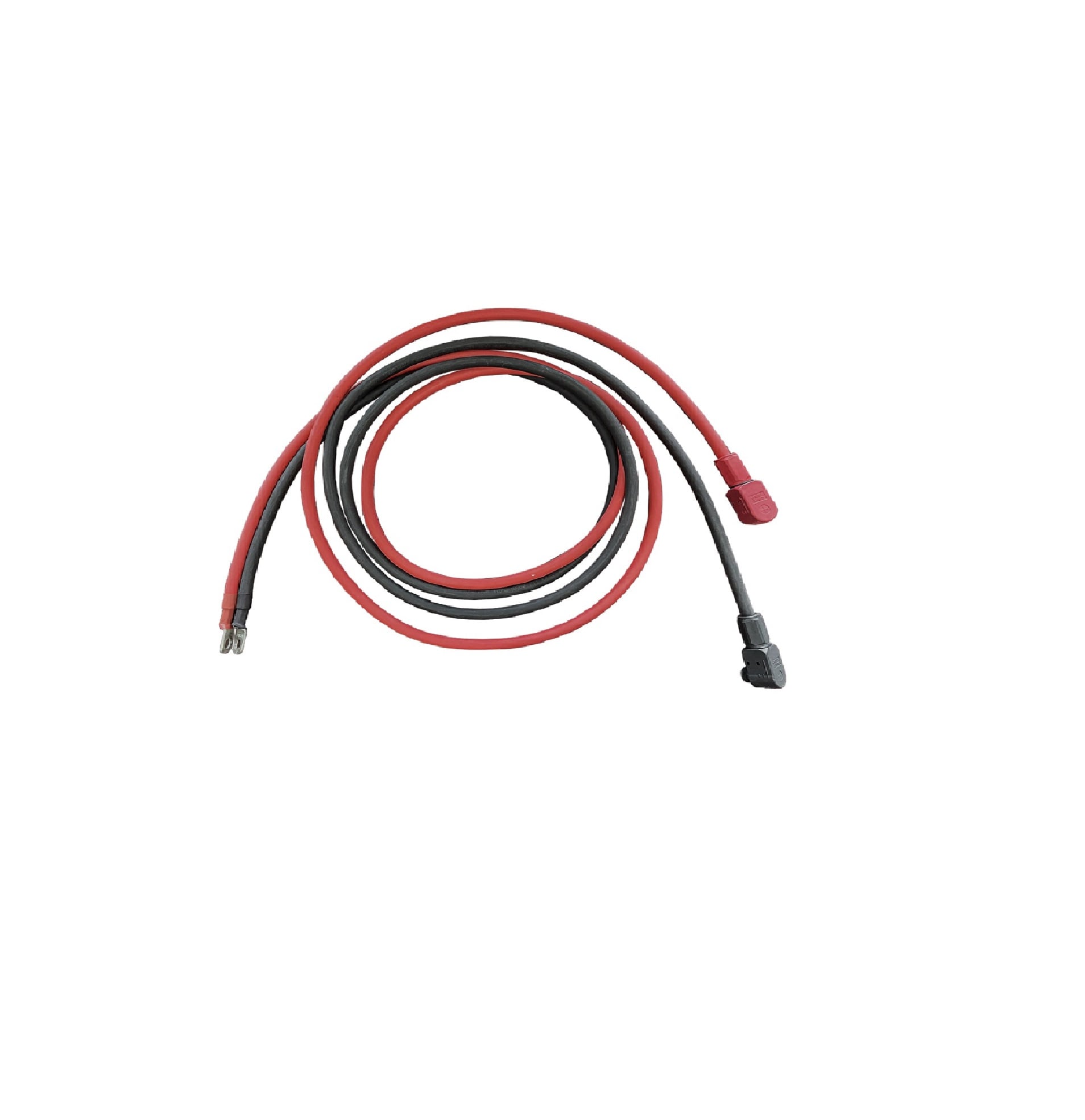 RUiXU 4AWG Cable 5/16” Lugs and Pluggable Battery Pole Connector