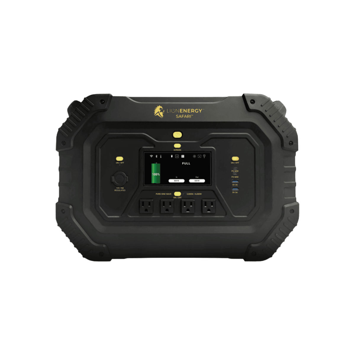 Lion Safari 3000W AC 1612Wh Portable Generator