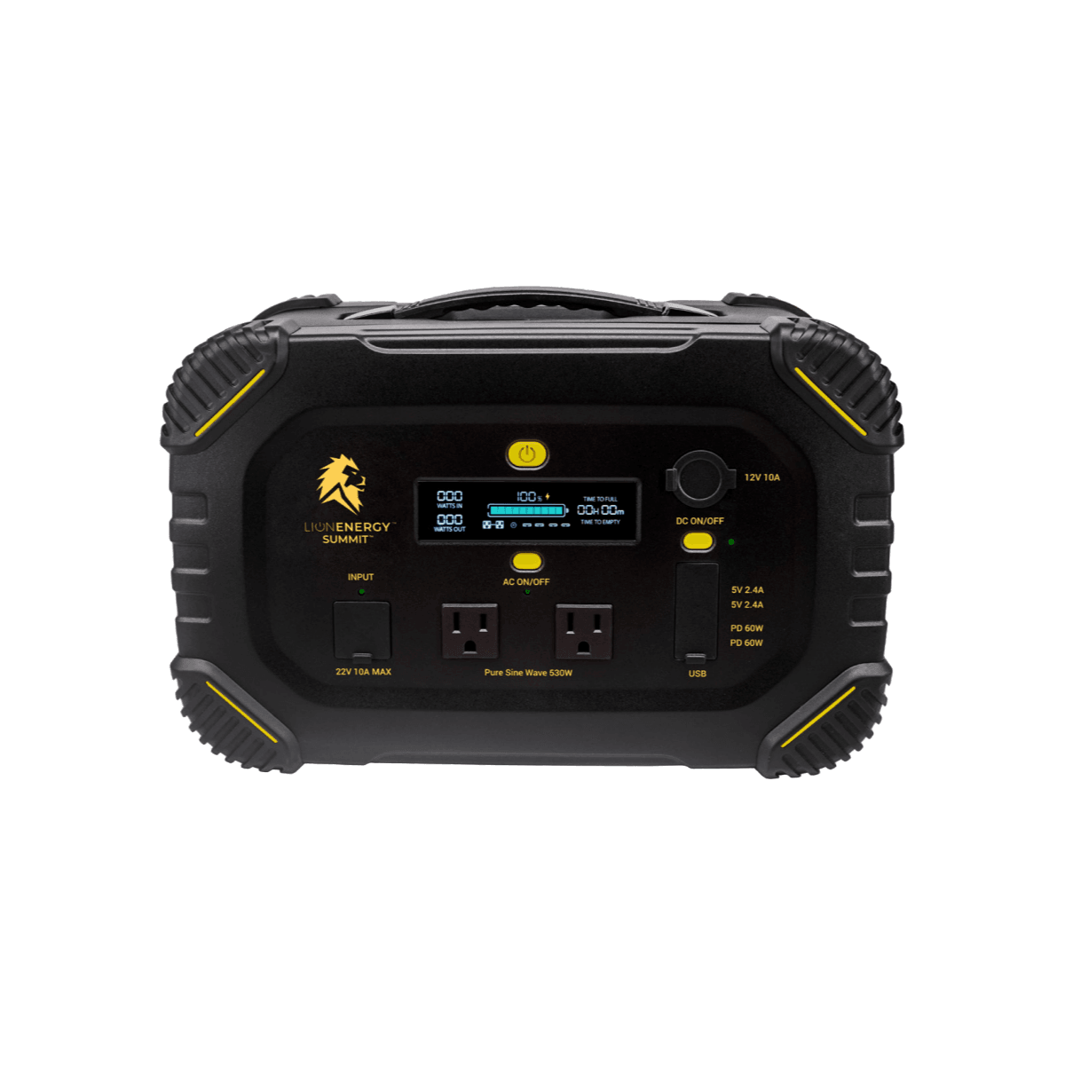 Lion Energy 665Wh LiFePO4 530W AC Portable Generator