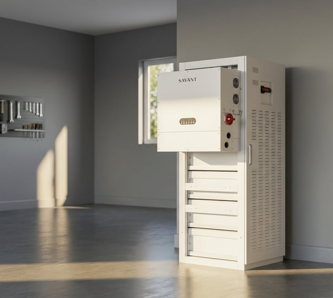 Savant PS50 50kWh 52A Battery with 12.5kW Inverter