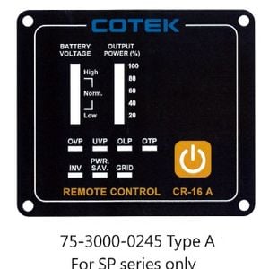 COTEK CR16A Remote w/ 25 ft Cable for SP and SL Series Image