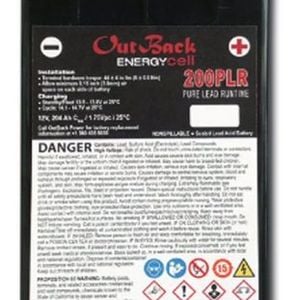 OutBack Power EnergyCell 200Ah 12V Pure Lead Battery