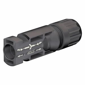 Staubli #10/12Awg MC4 Male Cable Coupler
