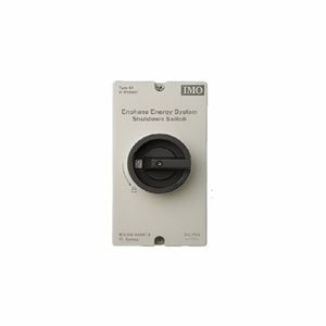 Enphase Energy System Shutdown Switch Image