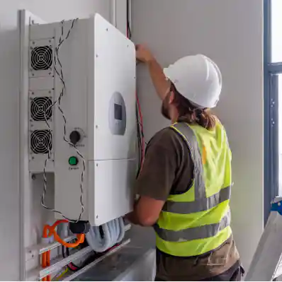 electrician working