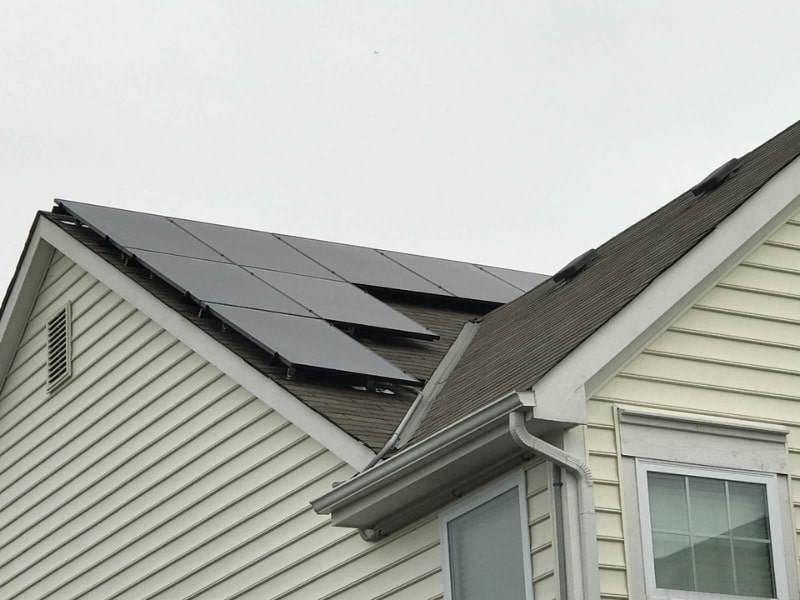 all black solar panels