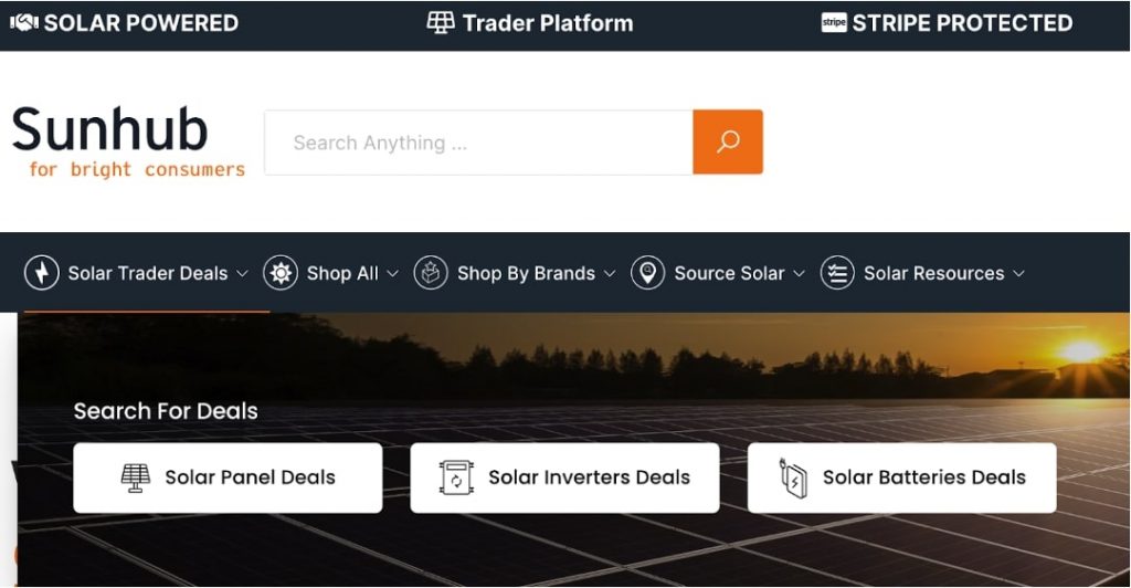 Sunhub Solar Battery & Solar Inverters