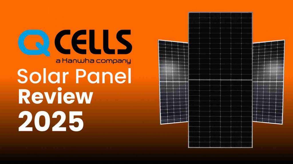 Hanwha Q CELLS solar panels installed on a residential rooftop.