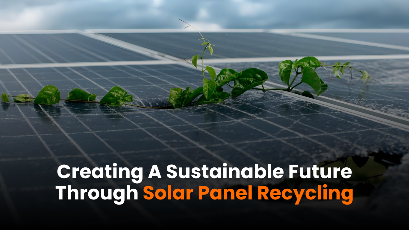 Recycling solar panels to reduce waste and repurpose materials
