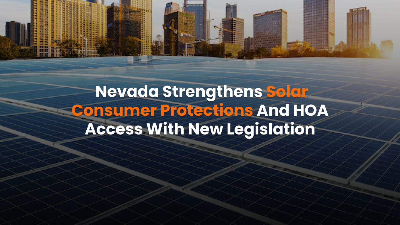 Solar consumer protections in Nevada with rooftop panels