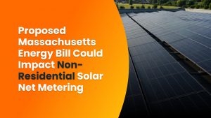 Net metering policy in Massachusetts solar energy bill impact